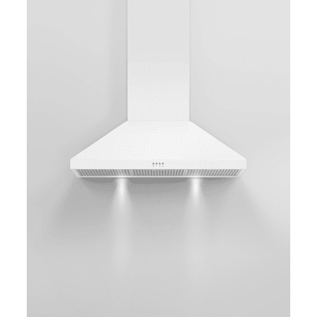Fisher & Paykel - 36" Convertible Range Hood - White