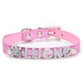 thumbnail image 3 of Collares de identificación para perros personalizados, colgante con nombre de mascota personalizado, collar de diamantes de imitación para gatos, correa para el cuello antipérdida para cachorros, sumi, 3 of 5
