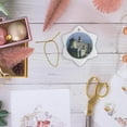thumbnail image 6 of 3drose, Portugal, Sintra, Pena Palace, Serra Da Sintra - Eu23 Ksc0001 - Kevin Schafer, 3 inch Snowflake Porcelain Ornament, 6 of 7