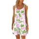 thumbnail image 1 of Vestidos de playa Mujeres Sexy Hawaiano Tropical Impreso Sin mangas Sling Mini Vestido Verano Suelto Cómodo Boho Sundress OAVQHLG3B Store  lin121212, 1 of 5