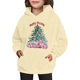 thumbnail image 4 of Sudadera con capucha para niñas y niños, sudadera de manga larga con cuello redondo y estampado de moda, jersey con bolsillo, sudadera de poliéster para niñas, 4 of 8