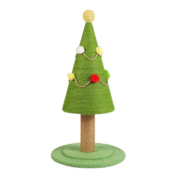 lionlar Cat Scratch Post Xmas Tree Art Decor Supplies Decorative Activity Toys Furniture Walmart