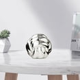 thumbnail image 4 of Escultura de almohada de bola de nudo, almohadas anudadas decorativas para fotografía decorativa Plata, 4 of 9