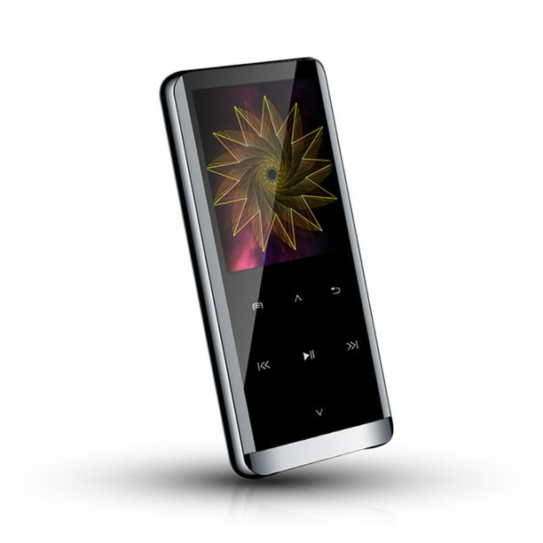 Inteprter Reproductor de MP3 HIFI con tecla táctil y altavoz de música portátil reproductor de MP3 multiusos altavoz de sonido táctil Cables de audio/vídeo Inglés neutro Bluetooth 16G