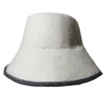 thumbnail image 3 of Sombrero para Sauna Banya Cool Hair Interior Lana Resistente al Calor Fieltro Gorro de Sauna de Lana para, 3 of 8