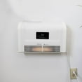 thumbnail image 3 of Enerco Tech Space Heater F236330 Buddy MHBEW150FATRW; Indoor Use; Electric; Wall Mount; 5118 BTU Per Hour; 120 Volt Voltage Rating/1500 Watt Power Consumption; Eco/Low/High 3 Heat Setting, 3 of 3