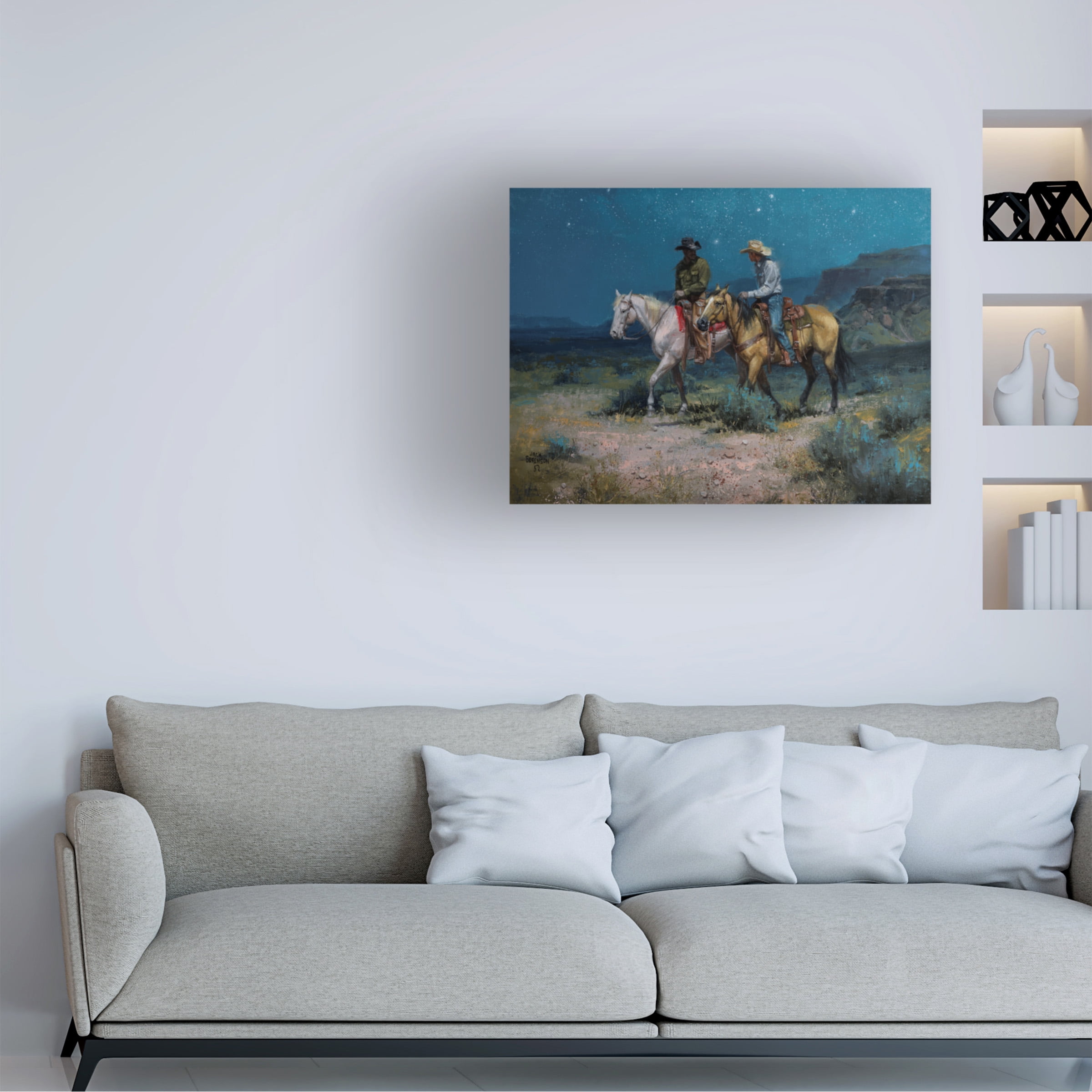 Jack Sorenson 'Night Riders' Canvas Art