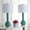 Blue, variant on Safavieh Mae LIT4091 Table Lamp - Set of 2