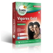 Zandu Vigorex Gold Ayurvedic Daily Energizer - 10 Capsules