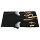 thumbnail image 1 of Delantal de cocina con bloqueo de oro para pestañas, para el hogar, cocina, cafés, negro, 1 of 10
