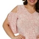 thumbnail image 4 of Blusa Estampada Roman Fashion 0912 Rosa Talla Extra Curvy, 4 of 6