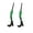 Green, variant on Halloween Witch Legs Plant Pot Decorations – 2-Pack Floral Planter for Indoor Outdoor, Green