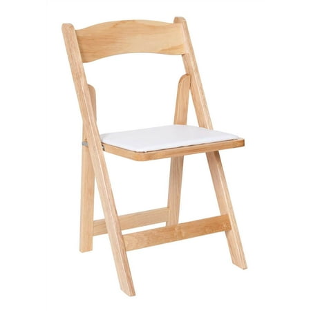 Folding Chair with Vinyl Cushions - Set of 4 - Walmart.com
