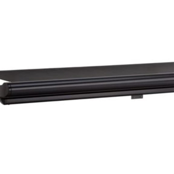 SLIDE TOPPER DELUXE W/RAIL BLACK 84IN
