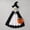 Black #2, variant on Ganfancp Holiday Outfit for 23-Inch Porch Goose Statue Interchangeable Fabric Costume for Halloween Thanksgiving Christmas Front Yard and Porch Decor