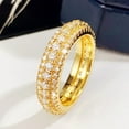 thumbnail image 2 of New Women's Circular Full Inlaid Moissanite Ring, 2 of 2