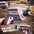 thumbnail image 2 of DNA Motoring Pink Portable Tool Kit, Automotive Specialty Tools, 44 Pieces, 2 of 6