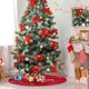 thumbnail image 4 of Falda con forma de árbol de Navidad Moudou Love Heart, poliéster, 90 cm, 4 of 6