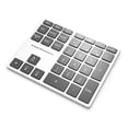 thumbnail image 2 of Teclado numérico inalámbrico con teclado Compatible con Bluetooth 24G con retroiluminación LED para MacBook, 2 of 5