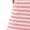 Pink, variant on Women's Summer 2 Piece Outfits Striped Strapless Bandeau Crop Top High Waisted Flare Pants Set, Casual Stretchy Loungewear for Vacation Daily Wear