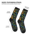 thumbnail image 3 of Xecao Off-Road Vehicle Print Crew Socks for Men and Women, Men's Soft Moisture-wicking Sock, 3 of 7