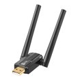 thumbnail image 3 of Adaptador USB WIFI 6 de 900Mbps tarjeta de red de doble banda 24/5Ghz para ordenador portátil tableta y PC, 3 of 4