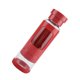 thumbnail image 2 of KAXIFEI Vaso de vidrio con filtro portátil antideslizante resistente al calor con cuerda para colgar (520 ml, rojo), 2 of 8