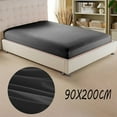 thumbnail image 7 of Pompotops White Mattress Pad, Cotton Mattress Protector, Mattress Cover Classic Fitted 100 % Cotton Fitted Sheet In Many Colours 90 X 200cm, 7 of 7