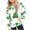 05-Green, variant on DJskiyers St Patrick's Day Girls Pullover Hoodie Shamrock Graphic Tops Oversized Hooded Sweatshirt Trendy Casual Hoodies with Pocket