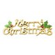 thumbnail image 2 of onlyliua Ofertas Navideñas Mesas y Filas de Navidad Colgante y Plástico Galvanizado y Hojas Doradas, Decoración Navideña Inglesa, Pieza Colgante, 2 of 2