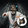 thumbnail image 3 of KAKOWELY Máscara de lobo realista de Halloween para adultos, máscara de media cara para mascarada de animal para fiesta de cosplay, máscara de disfraz de lobo aterrador para hombres y mujeres, 3 of 5