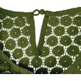 thumbnail image 6 of Moomaya Victorian Style Lace Top For Women Long Sleeves Casual Plain Tunic, 6 of 7