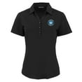 thumbnail image 2 of Women's Cutter & Buck  Black Charlotte FC Forge Eco Stretch Recycled Polo, 2 of 3