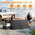 thumbnail image 5 of Solar Generator 2200W GRECELL Portable Power Station 1126Wh with Solar Panel 2×100W, LiFePO4 Battery, Solar Generator for Home Use Outdoor RV, 5 of 9