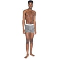 thumbnail image 6 of American Apparel Men's Mix Modal Boxer Brief, Heather Charcoal, Small, 6 of 7