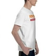 thumbnail image 3 of Popeyes Logo Men'S Basic Short Sleeve T-Shirt Fashionable White Small, 3 of 8