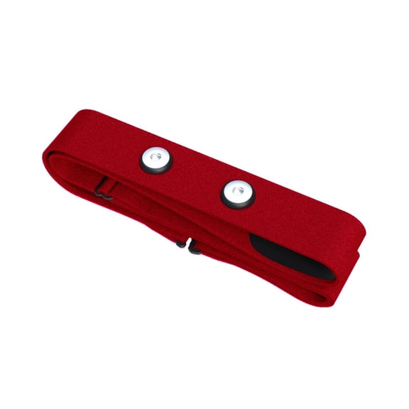 Heart Rate Monitor Strap Adjustable Silicone Chest Flexible Chest Strap Silicone Texture for Multiple Sensors