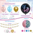 thumbnail image 3 of KatchOn, Gender Reveal Decorations Set - Pack of 55 | Gender Reveal Balloon Arch Kit | Boy or Girl Balloon for Gender Reveal Party Decorations | Pink and Blue Streamers for Baby Shower Decorations, 3 of 5