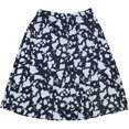 thumbnail image 1 of Alfani Falda acampanada con botones para mujer, azul, grande, 1 of 2