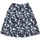 thumbnail image 1 of Falda acampanada con botones Alfani para mujer azul pequeña, 1 of 2