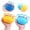 Blue, variant on Finger Grip Ball Massage Rehabilitation Training Elderly Exercise Ball Hand
