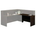 thumbnail image 2 of Series C 48W Return Bridge in Mocha Cherry - Engineered Wood, 2 of 7