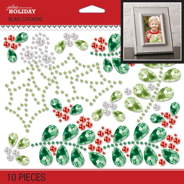 Jolees E5051096 Jolee's Boutique Dimensional Stickers Bling Holly