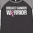 thumbnail image 4 of Inktastic Breast Cancer Warrior Women's Plus Size T-Shirt, 4 of 5