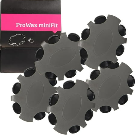 KOKCOOL 5 packs/30 pcs Minifit Prowax Wax Guards Filters for Oticon Hearing Aids, Oticon Hearing Aids Replacement Parts Supplies Cleaning Kit Accessories