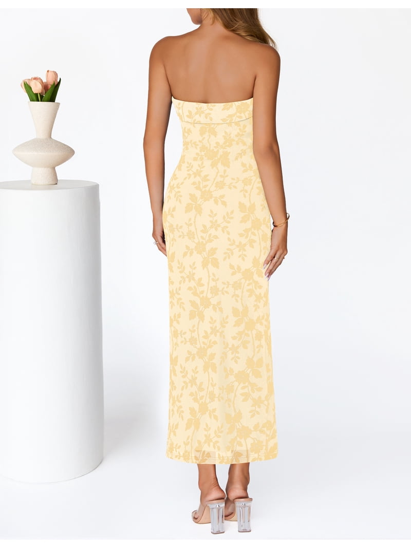 maxi mesh bodycon dress Caspera Mesh Bodycon Maxi Dress