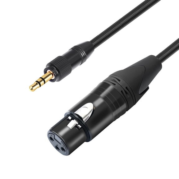 Yammee Professional 3.5mm Male to 3Pin Female AUX Cable Cord for Microphones Mixers