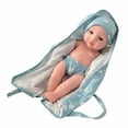 thumbnail image 1 of A Realistic Baby Doll Boy With Light Blue Robe Soft Body Toy, 1 of 7