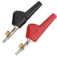 thumbnail image 3 of 1 Set Non Stripping Test Clips with Needle PVC Cupronickel Electrical Clamps 25mm Opening, 3 of 7