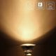 thumbnail image 3 of Gu10 35w Halogen Bulbs, Pack Of 8 Gu10 Halogen Spotlights, 220-240v, 2800k Warm White, 450 Lumens, 40 Beam Angle, Dimmable, 3 of 5